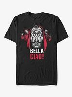 La Casa De Papel Ciao Masked Trio T-Shirt