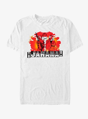 La Casa De Papel Jarana Group Splatter T-Shirt