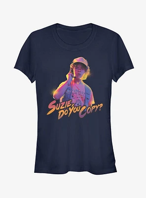 Stranger Things Do You Copy Girls T-Shirt