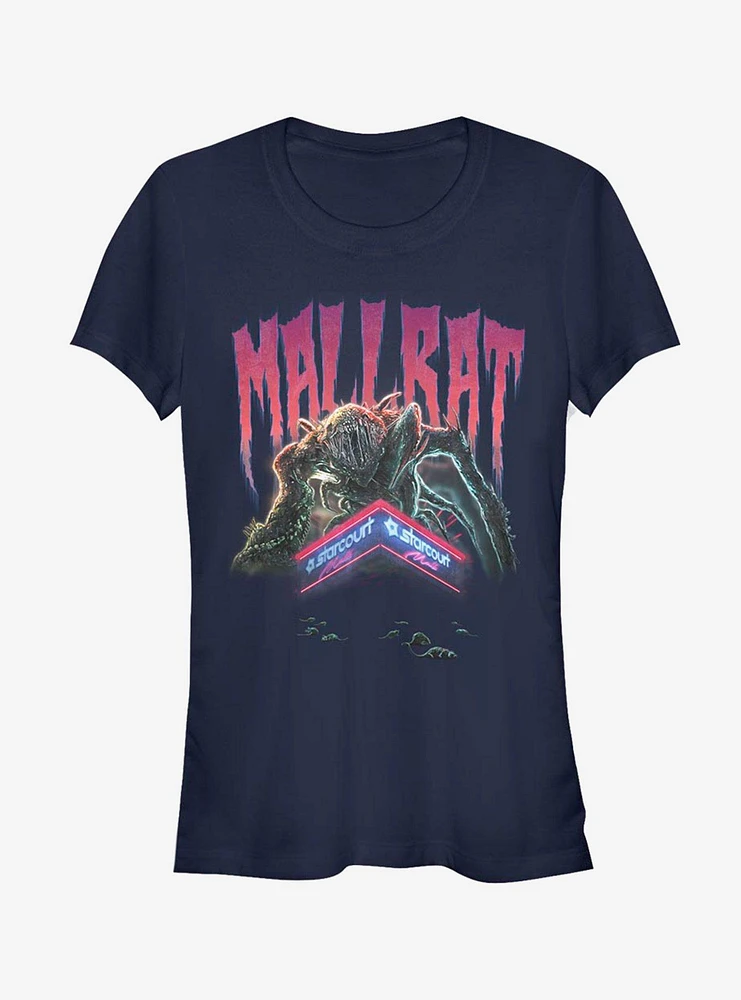 Stranger Things Mallrat Demogorgan Girls T-Shirt