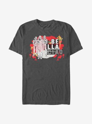 La Casa De Papel Bella Masked Paint T-Shirt