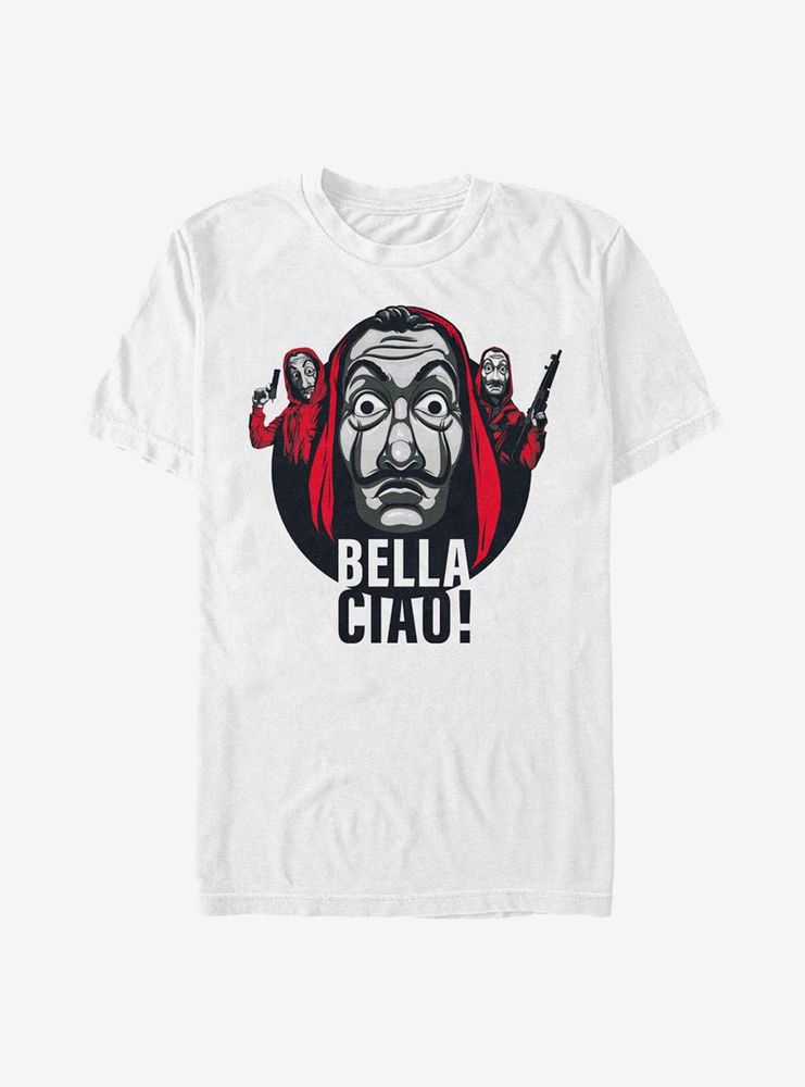 Boxlunch La Casa De Papel Ciao Circle Trio T-Shirt | CoolSprings Galleria