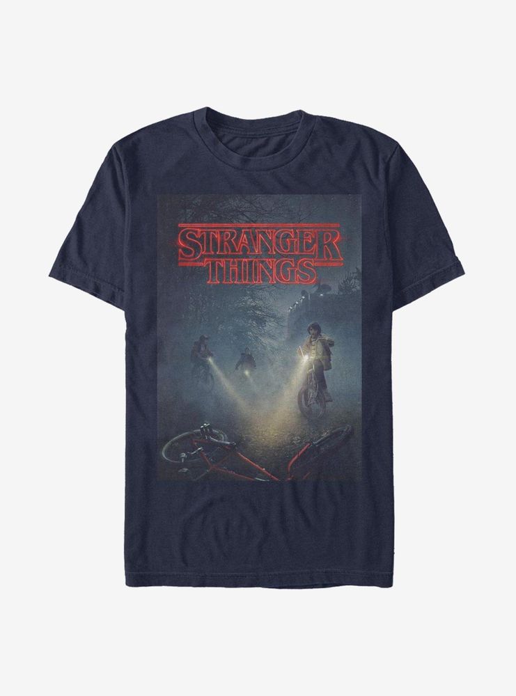 Stranger Things Will Missing Bike Poster T-Shirt