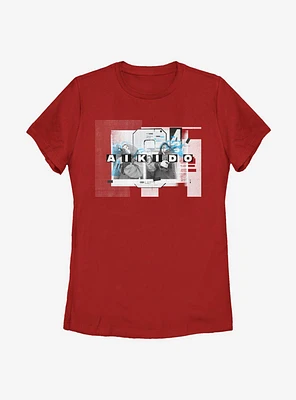 La Casa De Papel Aikido Group Fade Womens T-Shirt