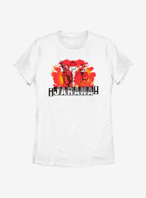 La Casa De Papel Jarana Group Splatter Womens T-Shirt