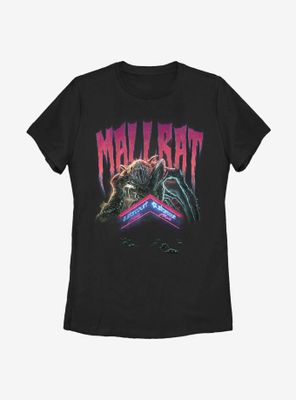 Stranger Things Mallrat Demogorgan Womens T-Shirt