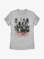 Stranger Things Upside Down Womens T-Shirt