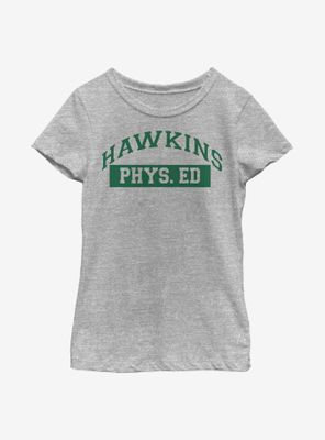 Stranger Things Hawkins Phys Ed Youth Girls T-Shirt