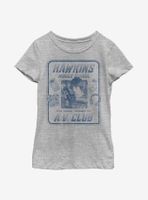 Stranger Things Mike Hawkins AV President Youth Girls T-Shirt