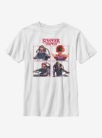 Stranger Things Cast Box Up Youth T-Shirt