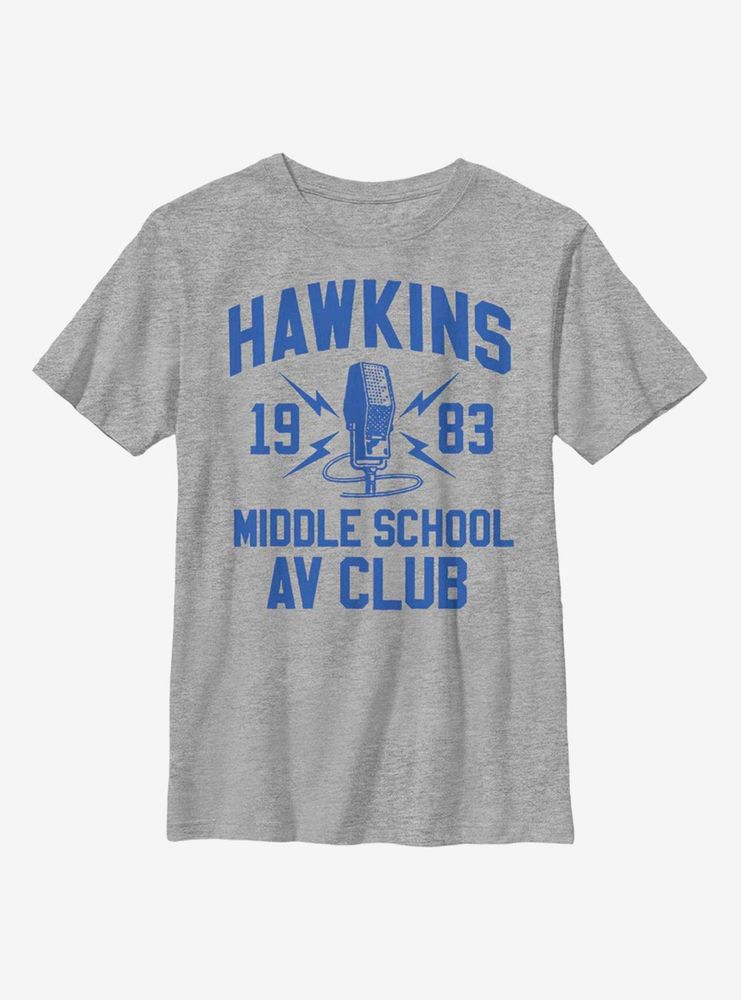 Stranger Things Hawkins AV Club Youth T-Shirt