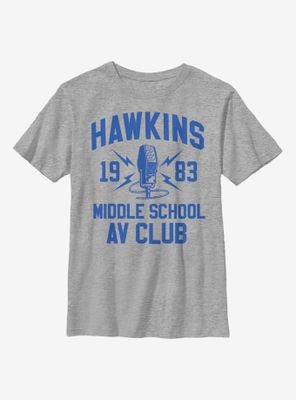Stranger Things Hawkins AV Club Youth T-Shirt