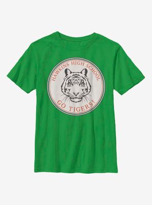 Stranger Things Hawkins Go Tigers Youth T-Shirt