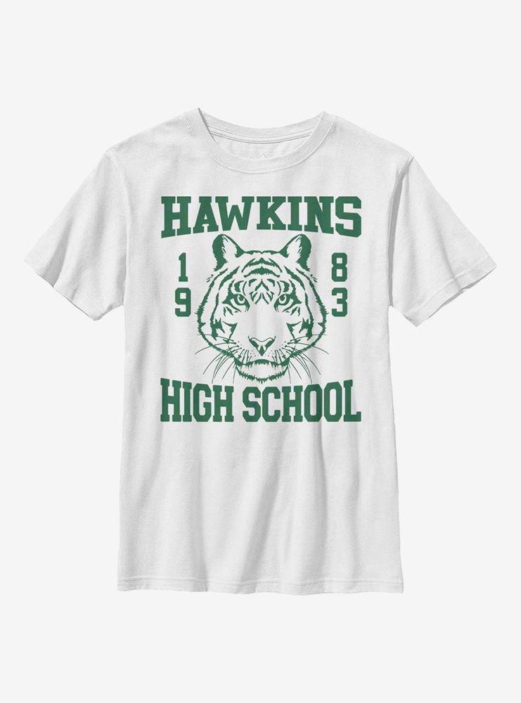 Stranger Things Hawkins High Tiger 1983 Youth T-Shirt