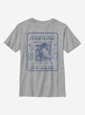Stranger Things Mike Hawkins AV President Youth T-Shirt