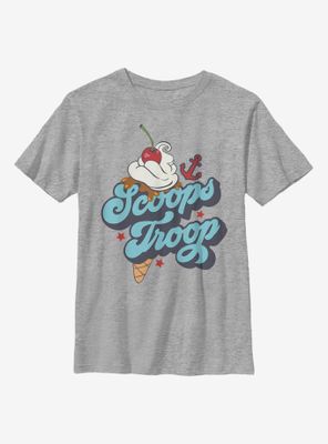 Stranger Things Scoops Troops Youth T-Shirt