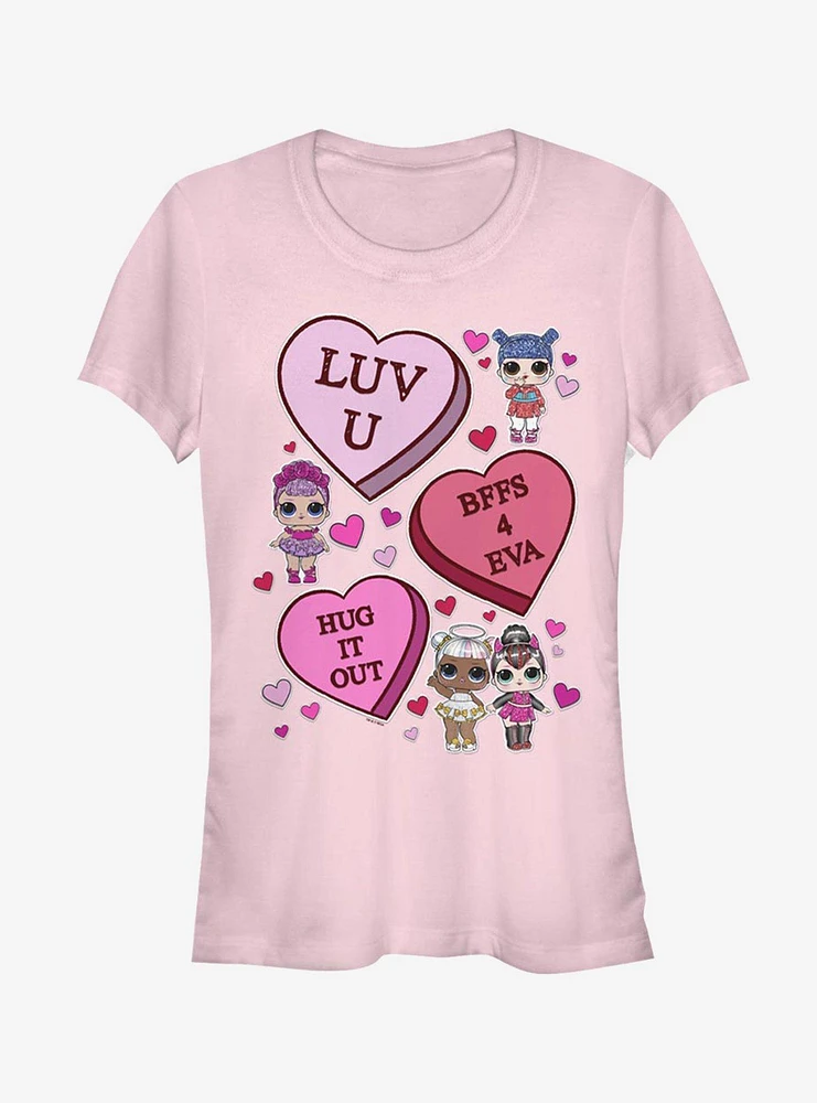 L.O.L. Surprise! LOL Candy Hearts Girls T-Shirt