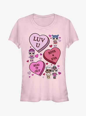 L.O.L. Surprise! LOL Candy Hearts Girls T-Shirt