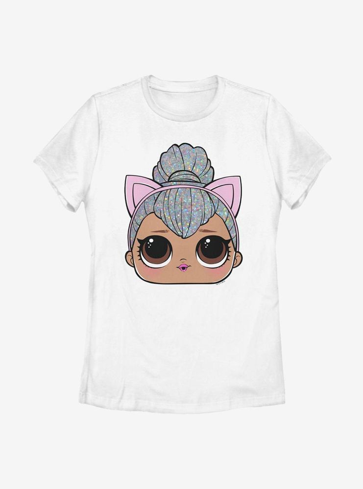 L.O.L. Surprise! BigFace KittyQueen Womens T-Shirt