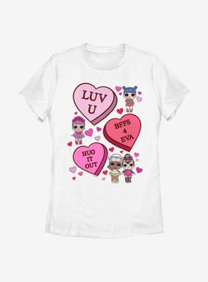 L.O.L. Surprise! LOL Candy Hearts Womens T-Shirt
