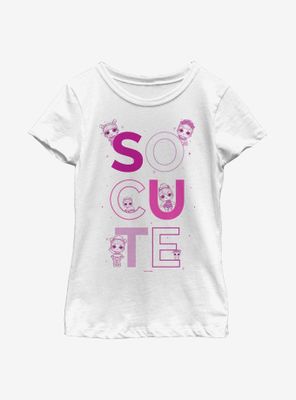 L.O.L. Surprise! Cute Stack Youth Girls T-Shirt