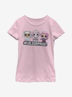 L.O.L. Surprise! Hashtag Lol Youth Girls T-Shirt