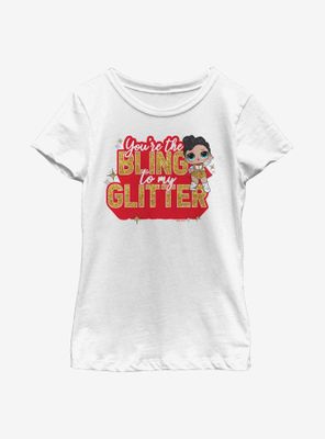 L.O.L. Surprise! Peace Love Glitter Youth Girls T-Shirt