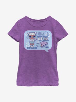 L.O.L. Surprise! SnowAngel CutOut Youth Girls T-Shirt