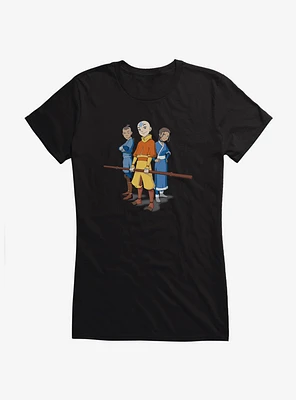 Avatar: The Last Airbender Heroes Girls T-Shirt