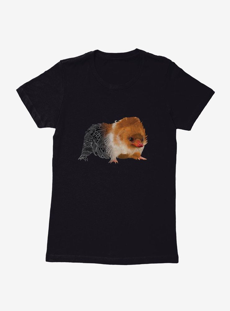 Fantastic Beasts Drawn To Life Niffler Womens T-Shirt