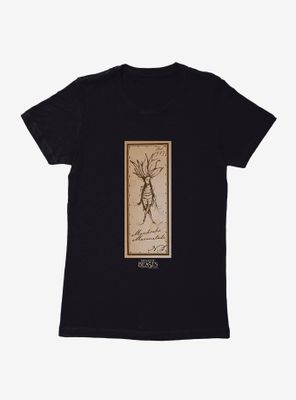 Fantastic Beasts Herbology Mandrake Marmalade Womens T-Shirt