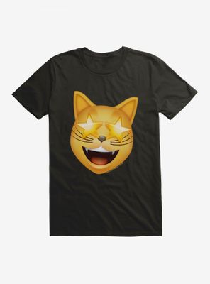 Emoji Cat Starry Eyes T-Shirt