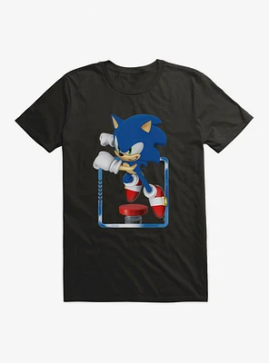 Sonic The Hedgehog 3-D Spring Bounce T-Shirt