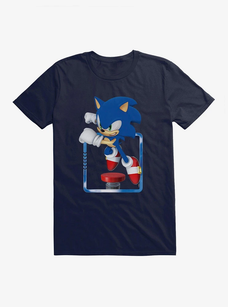 Sonic The Hedgehog 3-D Spring Bounce T-Shirt