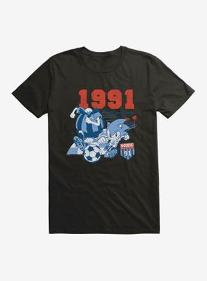 Sonic The Hedgehog Summer Games Soccer 1991 T-Shirt