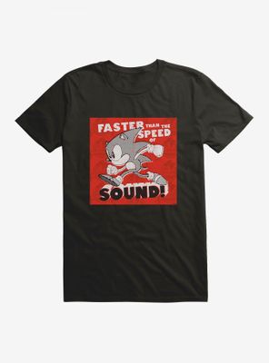 Sonic The Hedgehog Faster Than Sound T-Shirt