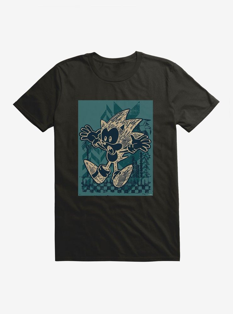 Sonic The Hedgehog Bohemian Shock T-Shirt