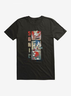 Sonic The Hedgehog Bohemian Tails Knuckles T-Shirt