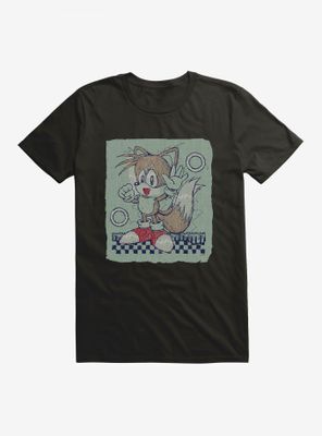 Sonic The Hedgehog Paper Tails Pose T-Shirt