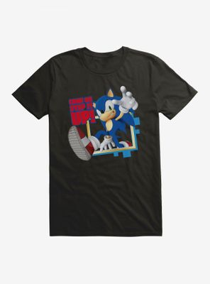 Sonic The Hedgehog 3-D Step It Up T-Shirt