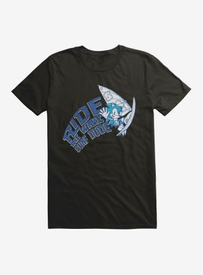 Sonic The Hedgehog Ride Wave Surf T-Shirt