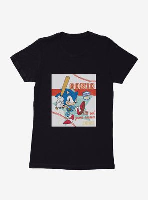 Sonic The Hedgehog Summer Games Baseball Womens T-Shirt