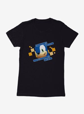 Sonic The Hedgehog 3-D Gotta Do What You Womens T-Shirt