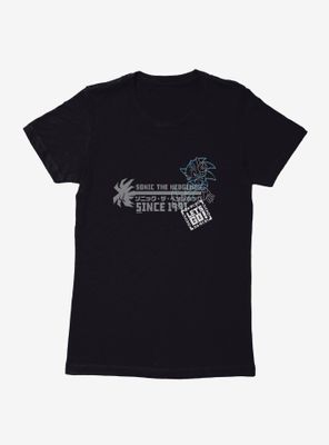 Sonic The Hedgehog Since 1991 Womens T-Shirt
