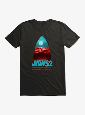 Jaws 2 Silhouette Image T-Shirt