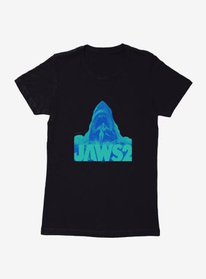Jaws 2 Script Imagery Womens T-Shirt