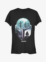 Star Wars The Mandalorian Moff Sunset Girls T-Shirt