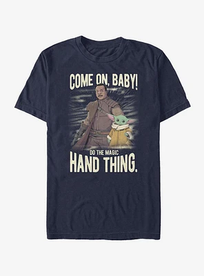Star Wars The Mandalorian Hand Thing T-Shirt