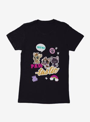 Littlest Pet Shop Paw-Tastic Womens T-Shirt