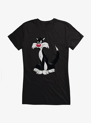 Looney Tunes Sylvester Grin Girls T-Shirt